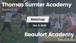 Matchup: Thomas Sumter vs. Beaufort Academy 2020