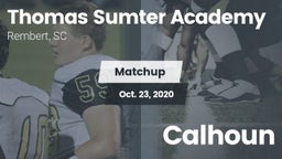 Matchup: Thomas Sumter vs. Calhoun 2020