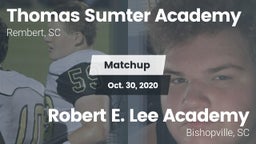Matchup: Thomas Sumter vs. Robert E. Lee Academy 2020