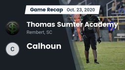 Recap: Thomas Sumter Academy vs. Calhoun 2020
