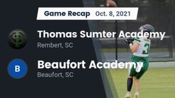 Recap: Thomas Sumter Academy vs. Beaufort Academy 2021
