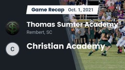 Recap: Thomas Sumter Academy vs. Christian Academy 2021