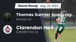 Recap: Thomas Sumter Academy vs. Clarendon Hall 2022