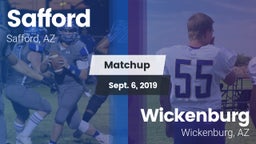 Matchup: Safford  vs. Wickenburg  2019