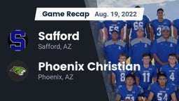 Recap: Safford  vs. Phoenix Christian  2022
