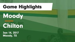 Moody  vs Chilton  Game Highlights - Jan 14, 2017