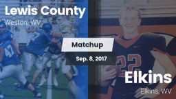 Matchup: Lewis County High vs. Elkins  2017