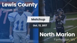 Matchup: Lewis County High vs. North Marion  2017