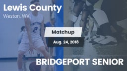 Matchup: Lewis County High vs. BRIDGEPORT SENIOR  2018