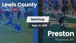 Matchup: Lewis County High vs. Preston  2018