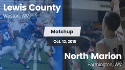 Matchup: Lewis County High vs. North Marion  2018