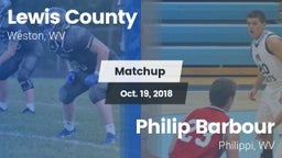 Matchup: Lewis County High vs. Philip Barbour  2018