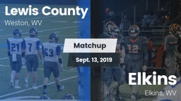 Matchup: Lewis County High vs. Elkins  2019