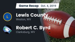 Recap: Lewis County  vs. Robert C. Byrd  2019