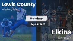 Matchup: Lewis County High vs. Elkins  2020