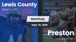 Matchup: Lewis County High vs. Preston  2020