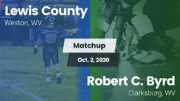 Matchup: Lewis County High vs. Robert C. Byrd  2020