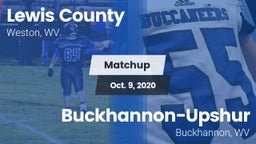 Matchup: Lewis County High vs. Buckhannon-Upshur  2020