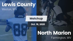 Matchup: Lewis County High vs. North Marion  2020