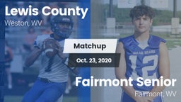 Matchup: Lewis County High vs. Fairmont Senior 2020