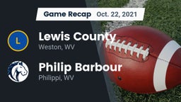 Recap: Lewis County  vs. Philip Barbour  2021