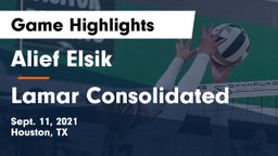 Alief Elsik  vs Lamar Consolidated Game Highlights - Sept. 11, 2021