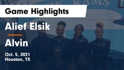 Alief Elsik  vs Alvin  Game Highlights - Oct. 5, 2021