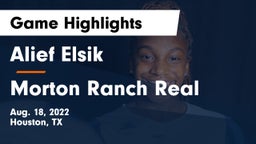 Alief Elsik  vs Morton Ranch Real Game Highlights - Aug. 18, 2022