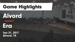Alvord  vs Era  Game Highlights - Jan 21, 2017