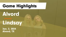 Alvord  vs Lindsay  Game Highlights - Jan. 2, 2024