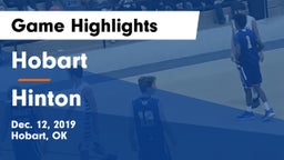 Hobart  vs Hinton  Game Highlights - Dec. 12, 2019