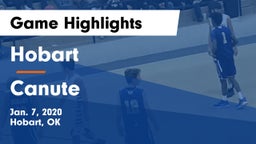 Hobart  vs Canute  Game Highlights - Jan. 7, 2020