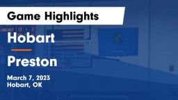 Hobart  vs Preston Game Highlights - March 7, 2023