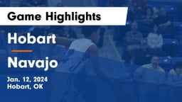 Hobart  vs Navajo Game Highlights - Jan. 12, 2024