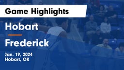 Hobart  vs Frederick Game Highlights - Jan. 19, 2024