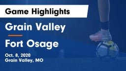 Grain Valley  vs Fort Osage  Game Highlights - Oct. 8, 2020