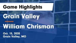 Grain Valley  vs William Chrisman  Game Highlights - Oct. 15, 2020