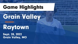 Grain Valley  vs Raytown  Game Highlights - Sept. 28, 2022