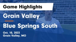 Grain Valley  vs Blue Springs South  Game Highlights - Oct. 10, 2022