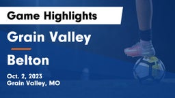 Grain Valley  vs Belton  Game Highlights - Oct. 2, 2023