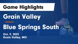 Grain Valley  vs Blue Springs South  Game Highlights - Oct. 9, 2023