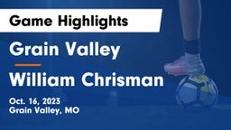 Grain Valley  vs William Chrisman  Game Highlights - Oct. 16, 2023