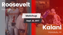 Matchup: Roosevelt vs. Kalani  2017