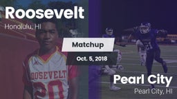Matchup: Roosevelt vs. Pearl City  2018