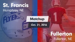 Matchup: St. Francis vs. Fullerton  2016