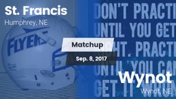Matchup: St. Francis vs. Wynot  2017