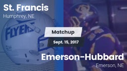 Matchup: St. Francis vs. Emerson-Hubbard  2017