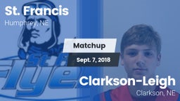 Matchup: St. Francis vs. Clarkson-Leigh  2018