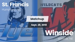 Matchup: St. Francis vs. Winside  2018