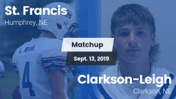 Matchup: St. Francis vs. Clarkson-Leigh  2019
